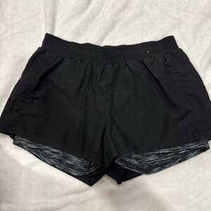 Black Women's Athletic Shorts